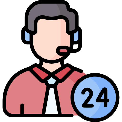 24/7 Support Icon