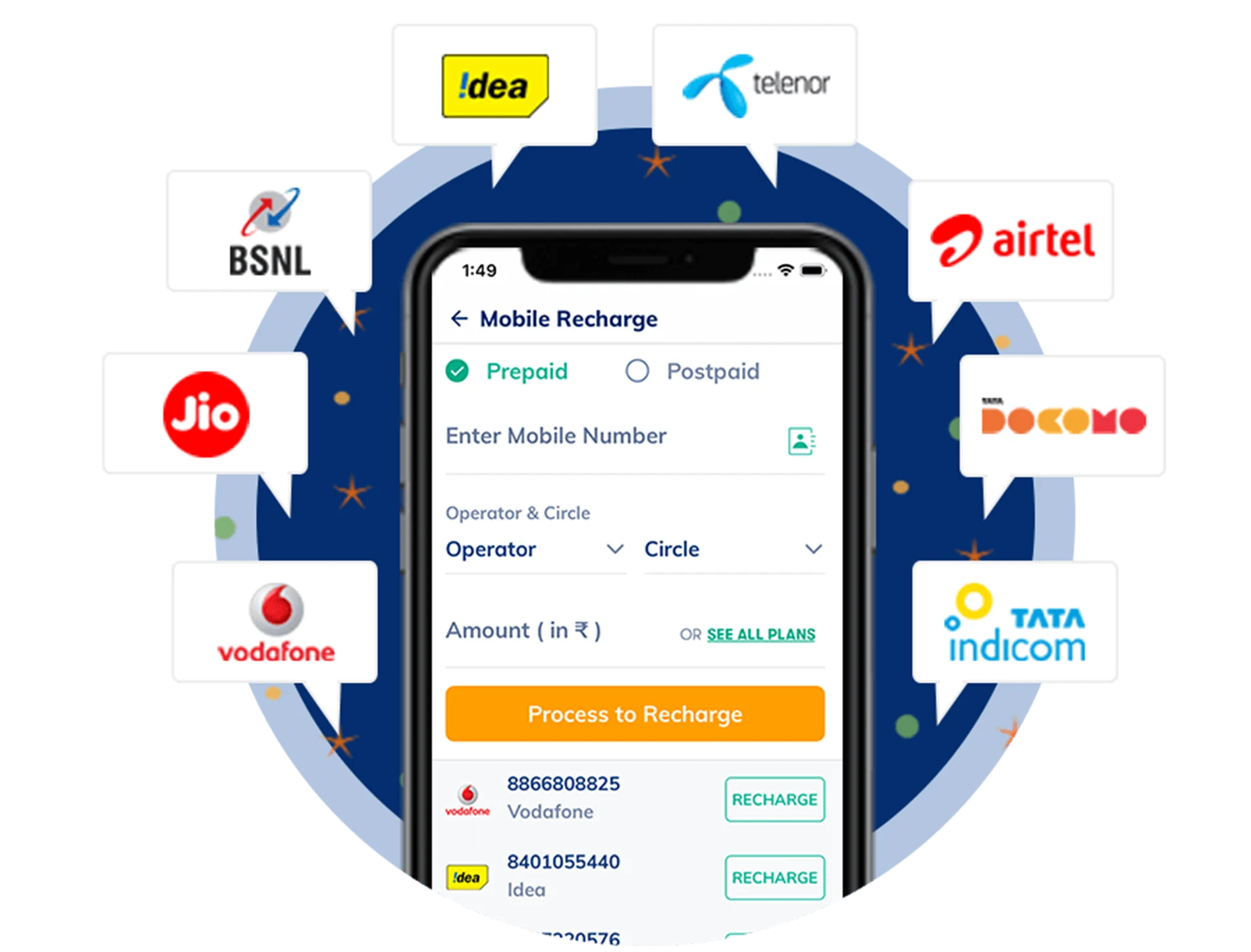 Multi Recharge Software